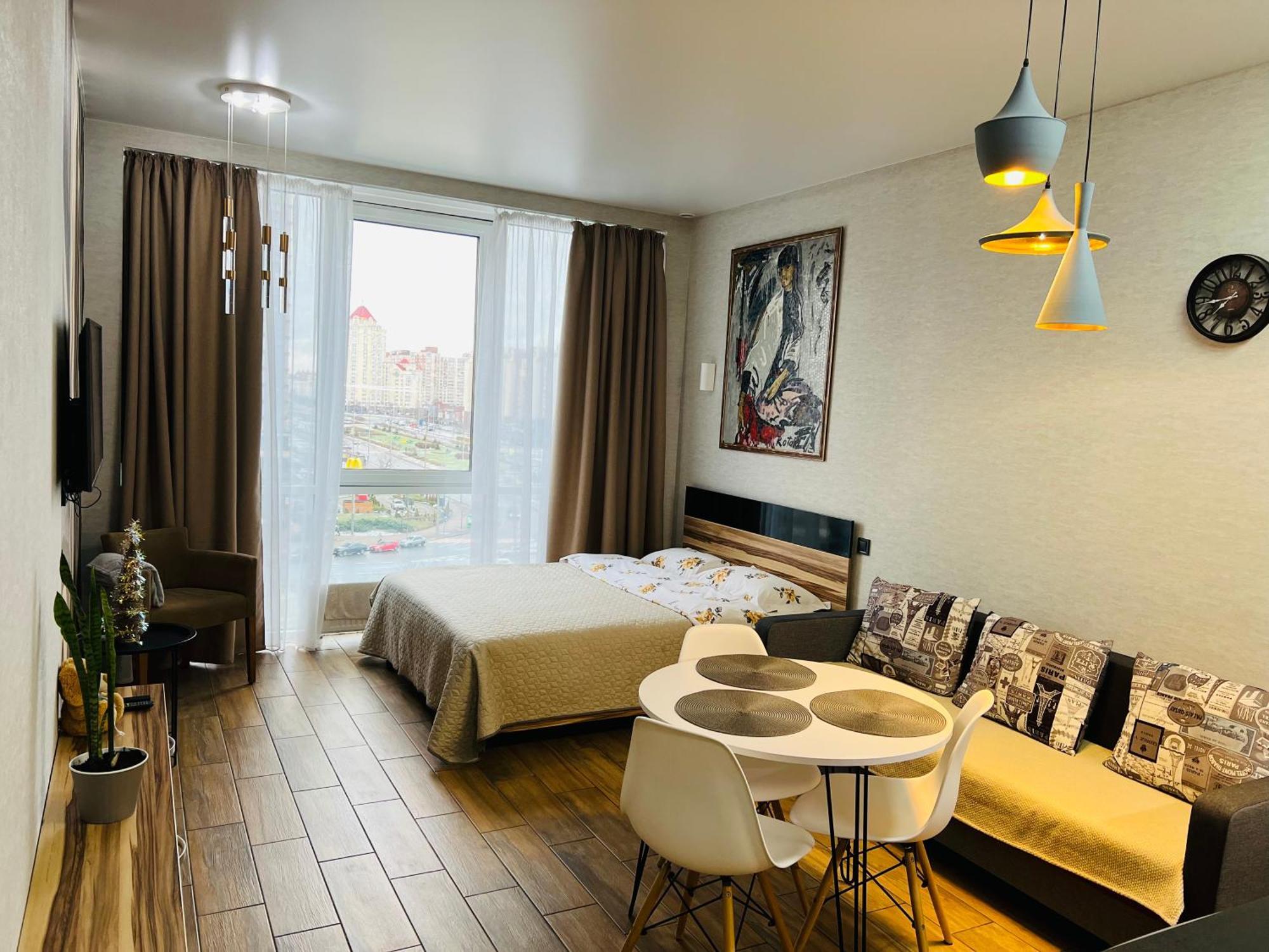 Apartment Smart Plaza Obolon' Kijev Kültér fotó